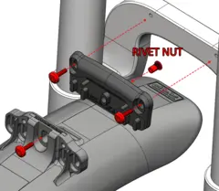 RRP ProGuard Bolt On Adapter FOX