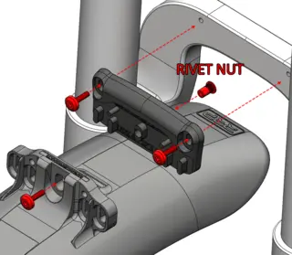 RRP ProGuard Bolt On Adapter FOX