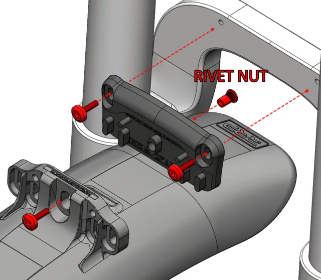 RRP ProGuard Bolt On Adapter FOX 