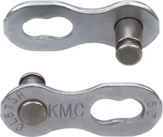 KMC MissingLink 7/8R EPT Kjedelås Sølv 7/8-Delt SRAM, 2-pack, 7.1mm, Rustfritt
