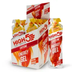 HIGH5 EnergyGel Koffein Appelsin 40g