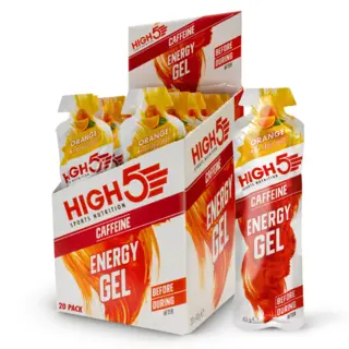 HIGH5 EnergyGel Koffein Appelsin 40g