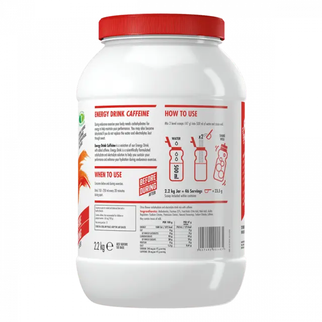 HIGH5 Energy Drink Koffein Sitrus 2.2kg 