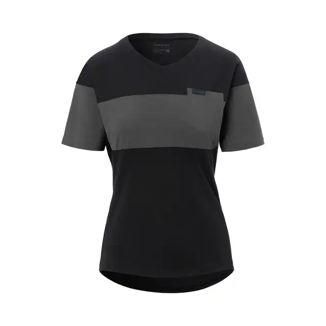 GIRO W Ride Jersey Black/Charcoal L 