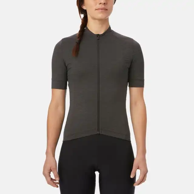 GIRO W New Road Jrsy Charcoal Heather L 