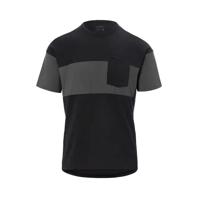 GIRO Ride Jersey Black/Charcoal M 