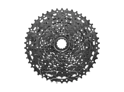 Tektro CS-M350-9 9-Delt Kassett 11-46T, 545gr, Sort, Shimano kompatibel 