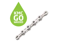 KMC X11EL Go Waxed Kjede Sølv 11-Delt, 118 ledd, 5.65mm