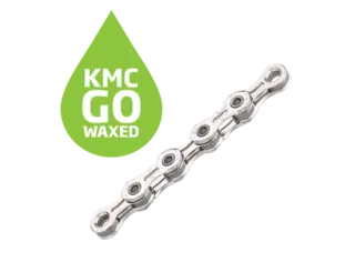 KMC X11EL Go Waxed Kjede Sølv 11-Delt, 118 ledd, 5.65mm