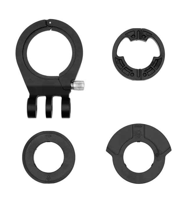 Kids Ride Shotgun Pro ICR Adaptersett For sykler med ICR styrelager, 4 deler 