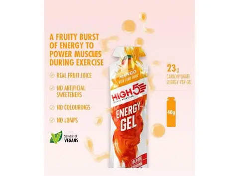 HIGH5 EnergyGel Taster Pack 8pk, 40gr 