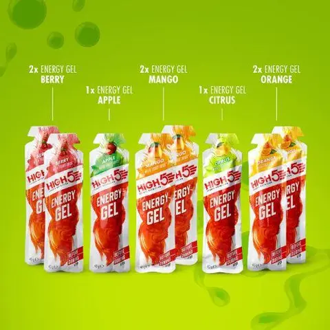 HIGH5 EnergyGel Taster Pack 8pk, 40gr 