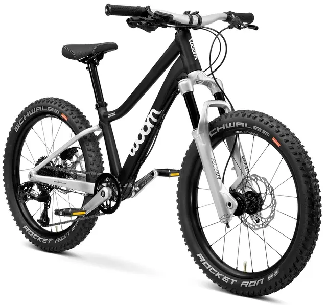 Woom OFF Air 4 20" Sort 9,0 kg, 6-8 år, 118-130cm 