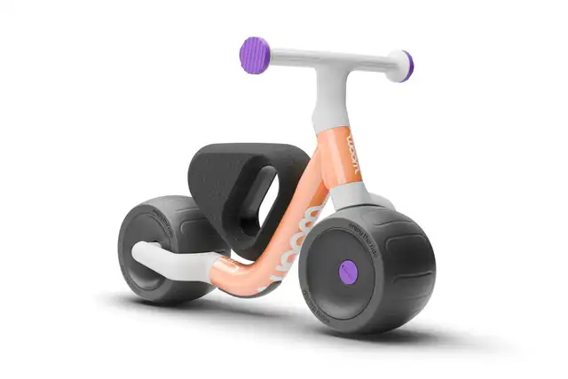 Woom Wow Pop Peach Selvbalanserende, 9-36mnd 