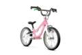 Woom Go 1 Plus 14" Powder Pink 4,45kg, 3-4,5 år, 95-110cm 