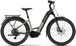 Haibike Trekking 4 mono 27,5", Sand/Lime, BCXK, 600Wh