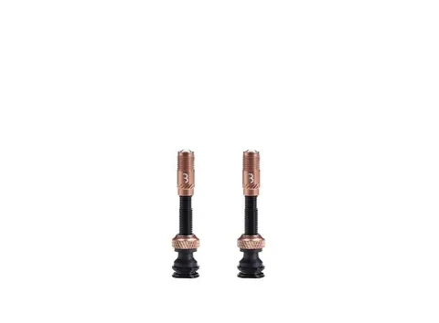 BBB CoreCap BTI-166 Tubeless Ventil 40mm Copper, Bil, Alu, AL Ventil, (par) 