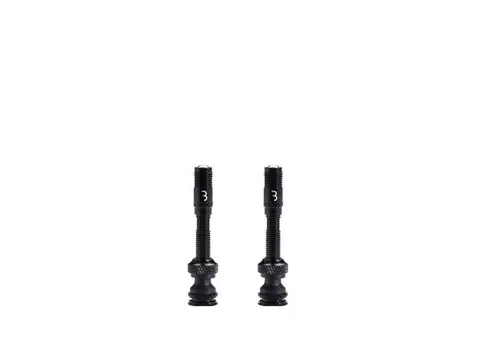 BBB CoreCap BTI-166 Tubeless Ventil 40mm Sort, Bil, Alu, AL Ventil, (par) 