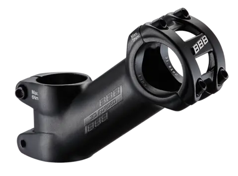 BBB HighRise OS BHS-25 Stem OS 31.8 x 35 grader x 90mm sort alu 