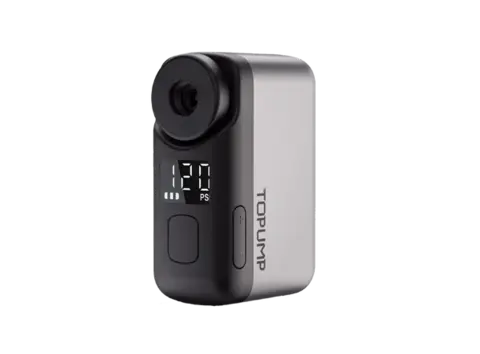 Topump TB2 Pro Elektrisk Minipumpe LED-Display, 120psi/8.3bar, 130g, 450mAh 
