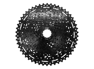 KMC REACT E-bike 11-Delt Kassett 11-50T, sort, Shimano kompatibel, stål