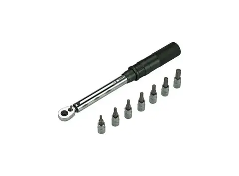 BBB TorqueSet BTL-173 Momentnøkkelset 1/4", 2-24nm, ink. 7 bits 