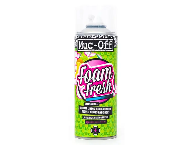 MUC-OFF Foam Fresh Cleaner 400 ml Fjerner smuss og gir frisk sitrusduft 
