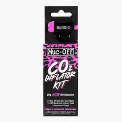 MUC-OFF Co2 Pump Inflator Kit Rask oppumping av dekk med CO2-kit