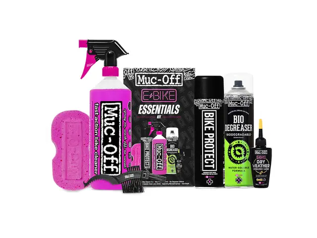 MUC-OFF eBike Essentials kit Det aller mest nødvendige for rengjøring 
