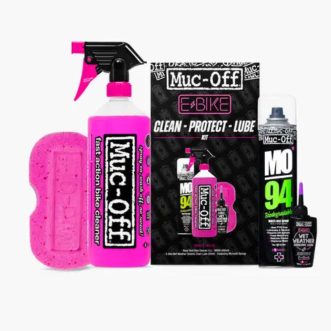 MUC-OFF eBike Clean, Protect, Lube kit For elsyklisten 