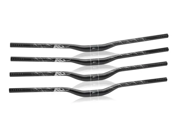 XLC Riser bar HB-M19 780 mm Matt black Ø:31.8mm, Rise:15mm, Back-Sweep:9°, 303g 