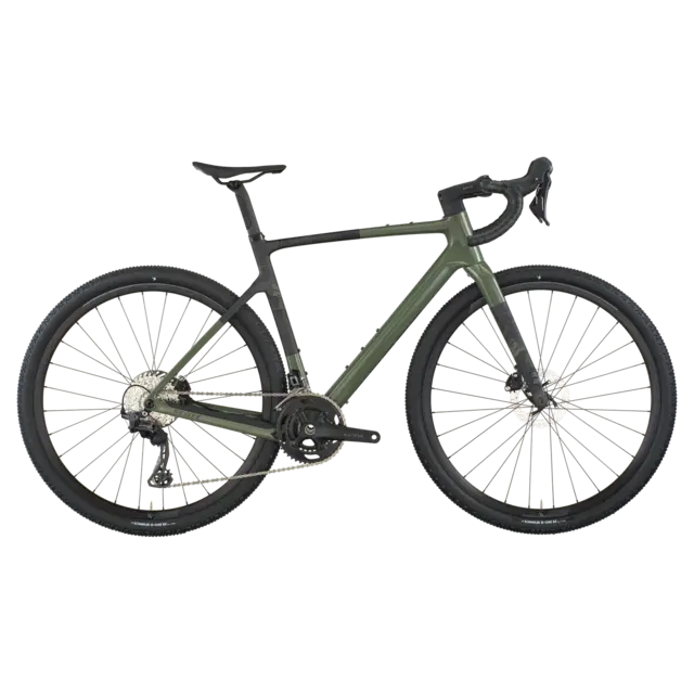 SCOTT Addict Gravel 40 Grønn M Racersykkel til grusvei 