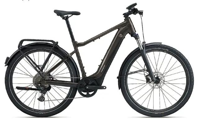 Giant 26 Explore E+ LTD DD Stealth Chome, M, 75nm, 625wh 