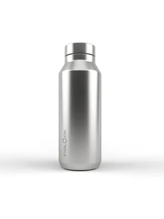 Fidlock TWIST single steel bottle Raw, 500ml, isolert