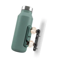 Fidlock TWIST steel bottle + bike base Pine, 500ml, isolert