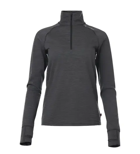 Aclima LightWool 180 Polo w/ zip W's Marengo XS 