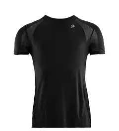 Aclima LightWool 140 Sports T-shirt M's Jet Black XS