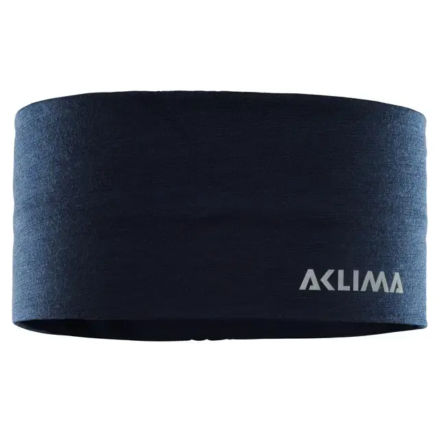 Aclima LightWool 140 headband Navy Blazer M 