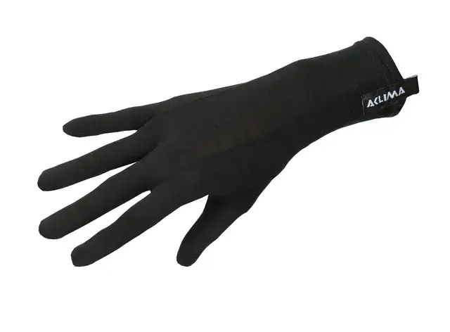 Aclima HotWool liner gloves Jet Black XS/6 