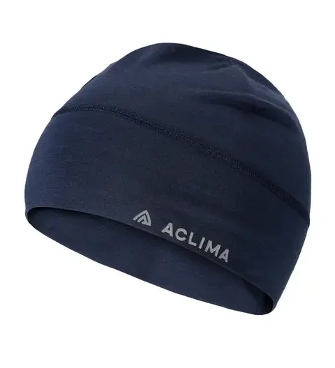 Aclima LightWool 140 beanie Navy Blazer Onesize 
