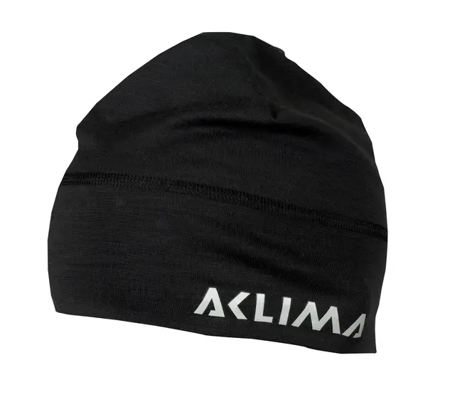 Aclima LightWool 140 beanie Jet Black Onesize 
