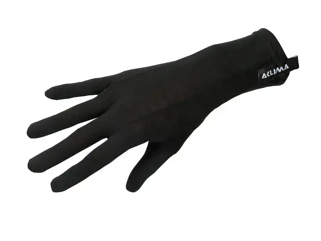 Aclima LightWool 140 liner gloves Jet Black XS/6 