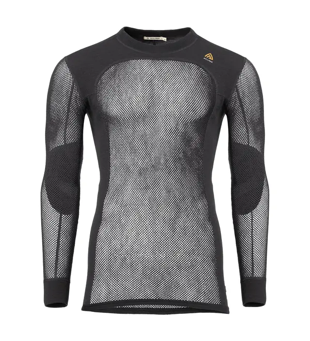 Aclima WoolNet Original Crewneck M's Jet Black S 