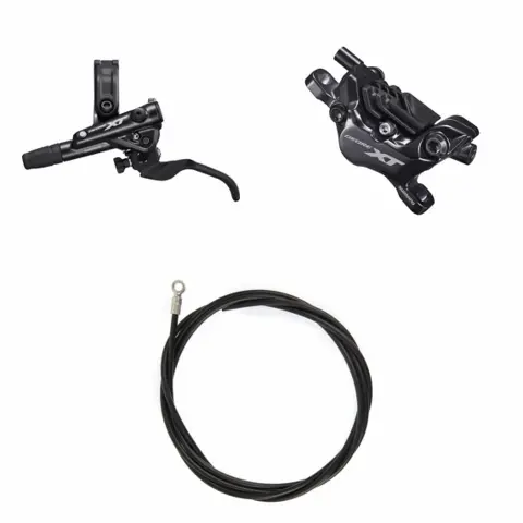 Shimano XT M8120 Skivebremssett Foran BL-M8100(L), BR-M8120(F), 4-stempel 