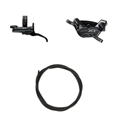 Shimano XT M8220 Skivebremsesett Foran BL-M8200(L), BR-M8220(F), 4-stempel 