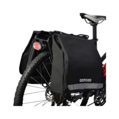 OXFORD Sykkelveske dobbel C20 Double Bag 20L svart