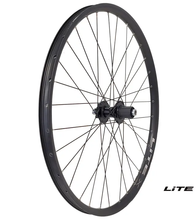 LITE Disc IS 29"/622 Bakhjul Sort LITE X felg, 9-11 Boss, 142 x12mm,1210gr 