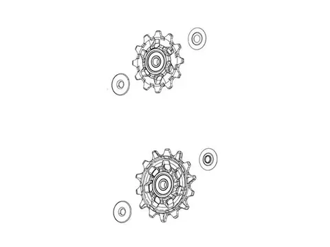 SRAM GX Eagle AXS Trinsehjul 1x12-delt