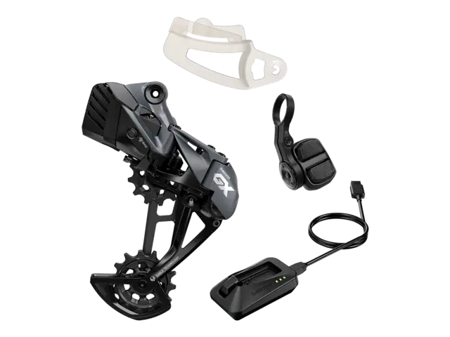 SRAM GX Eagle AXS Upgrade Kit Bakgir, girhendel, batteri, lader 