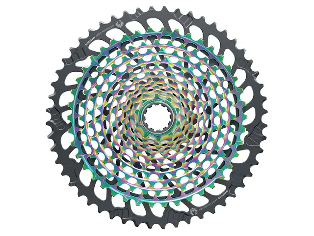 SRAM XX1 Eagle XG-1299 Kassett Rainbow, 12-delt, 10-52T 